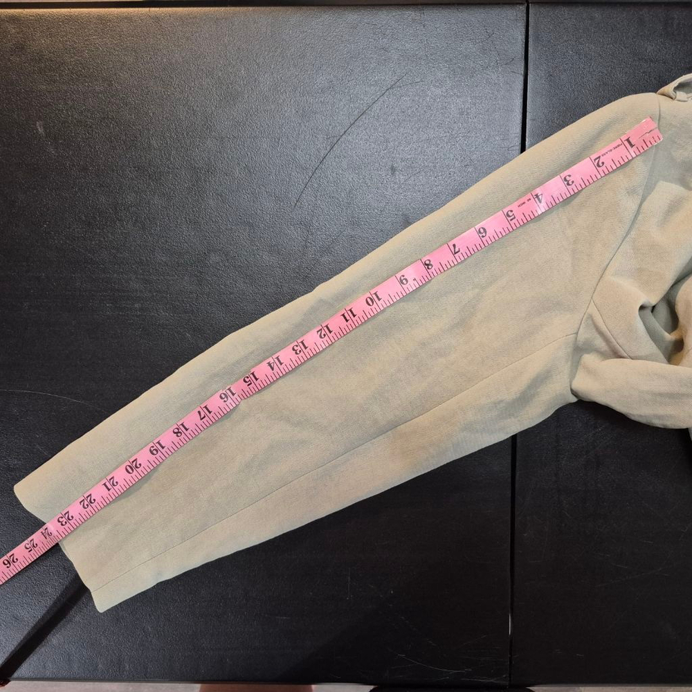 Women's Express Sage Green Utility Jacket‎ XL with Belt - Picture 11 of 11